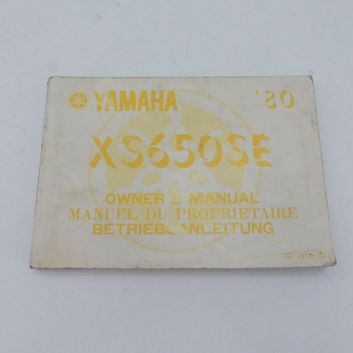 Original yamaha 650 se - xs,