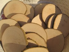 15 x Holzscheiben Astscheiben