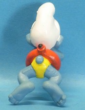 20025 SCHWIMM Schlumpf :  Nr. 3 kleine Form Mund sichtbar Schleichemblem