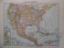 Landkarte Vereinigte Staaten