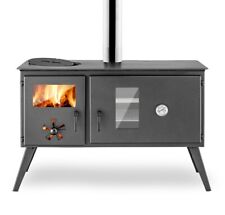 Outdoor-Küchenherd, Holzbackofen "Traudel", Gartenkamin, Zeltofen, Pizza-Ofen,  