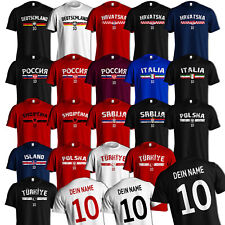 Fußball T-Shirt mit Name &