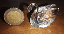 Swarovski Figuren Glas Schwan