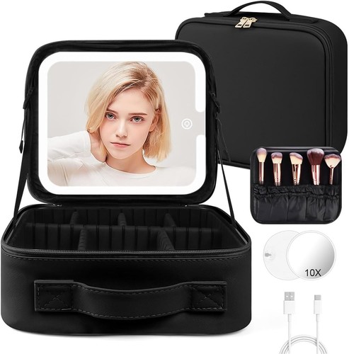 Reise kosmetiktasche mit led - reise,