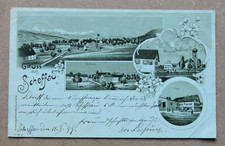 orig. AK Scheffau Scheidegg Lindau Schwaben / Post Pfarrhaus Litho /gel.1899