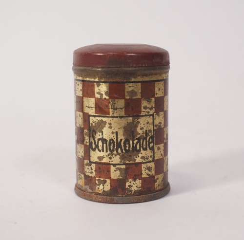 Antike blechdose schokolade - blechdose, "schokolade"