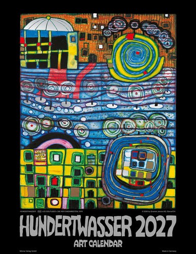 Hundertwasser art calendar - hundertwasser,