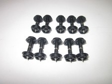 IHC H0 / 10x DC Polyamid-Radsatz mit LaufØ 9,2mm u. Spitzlagerachse 24,8mm breit