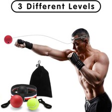 Boxen Training Ball Reflex Boxball Boxing Kopfband für Speed Fitness Punch Kampf