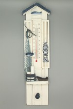 Thermometer 40 cm Holz maritim