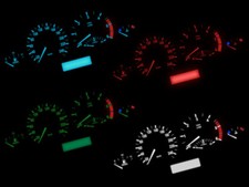 Blauer Tacho Tachobeleuchtung