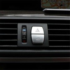 2pcs ABS Silver Car Warning