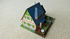 Auhagen DDR Thüringer Haus 1/39 (2)  H0 Pappe Gebäude Modellbahn