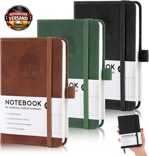 Notizbuch set stück - notizbuch,