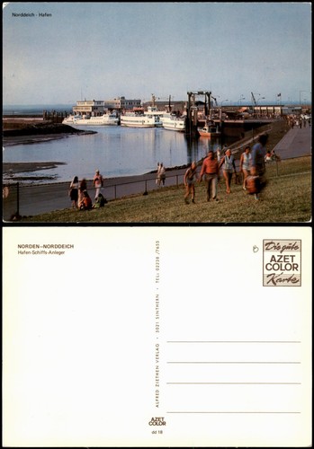 Ansichtskarte norddeich norden - ansichtskarte, norddeich-norden