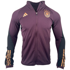 Adidas Deutschland Jacke DFB Sweatjacke Trainingsjacke 2022 M Burgundy Rot