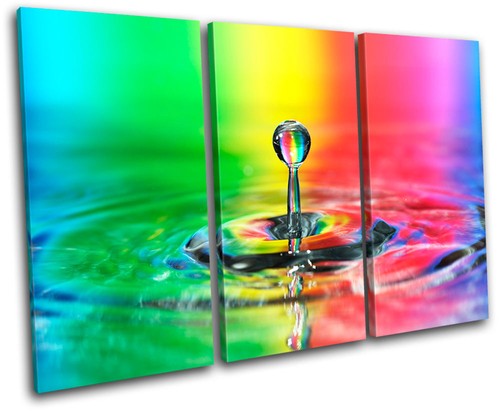 Droplet water rainbow abstract - droplet,