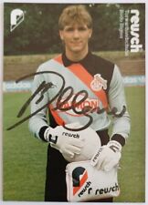Bodo Illgner  1. FC Köln handsignierte Autogrammkarte AK reusch DFB Weltmeister