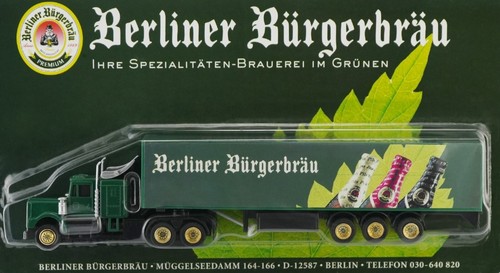 Berliner bürgerbräu lkw - bürgerbräu,