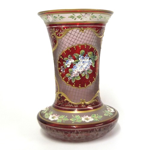 Böhmische kristalvase aus - kristalvase,