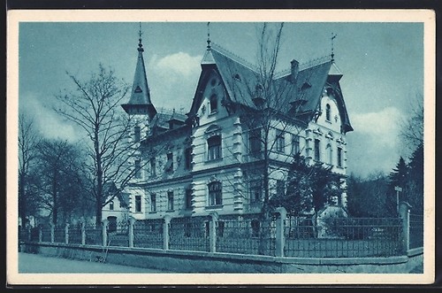 Postcard politz the - on, elbe