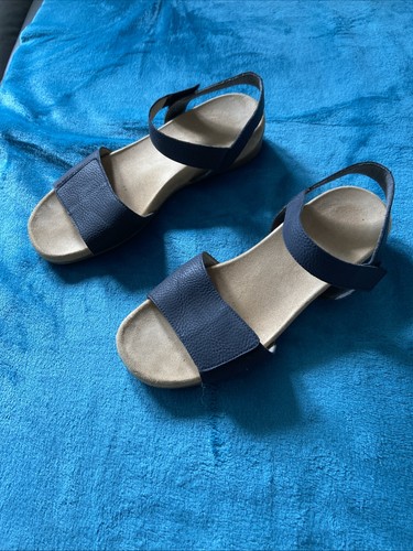 Blaue damen sandalen rieker - damen,