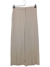 H&M Baggy Pants Damen Hose Gr. DE 40 wollweiß Business-Look