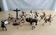 WILD WEST- Papo Indianer, Büffel, Totemusw.  passend zu Schleich, Bully usw.