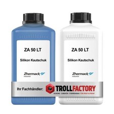 Zhermack Silikon ZA 50 LT Shore Härte 50 Abformsilikon Dubliersilikon 1:1 2kg
