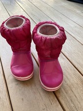 Crocs Winterstiefel Gummistiefel Pink 24-25