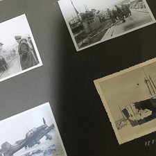 Original Foto Album Norwegen Wehrmacht U-Boot Schiffe Soldaten