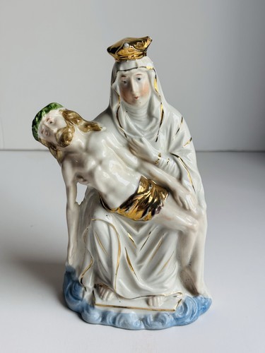 Porzellan figur pietà maria - porzellan,