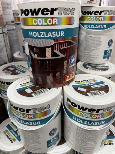 Power tec color holzlasur - color,