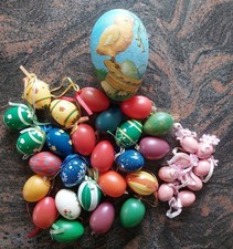 Osterkonvolut – 33 Eier – Plastikeier - bunt