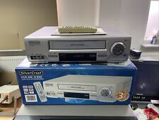 Silvercrest VCR-406 6-Kopf VHS-Videorecorder inkl. BDA, FB, OVP - 2J Garantie