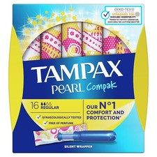 Tampax pearl compak regular - tampax,