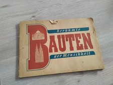Berühmte Bauten der Menschheit *WAZ * Zeitung * 1953 * Kreml * Akropolis * Samml