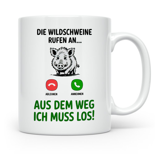Wildschwein tasse die - -,