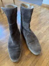 Marc O Polo Stiefel Gr. 39 5,5 Wildleder Braun, Taupe Gefüttert