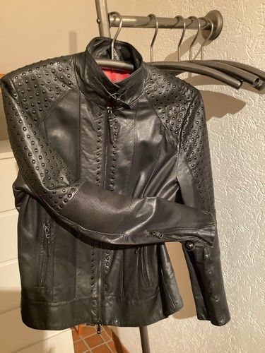 Damen lederjacke schwarz - lederjacke,