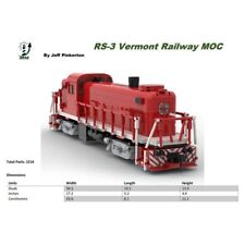 RS-3 Vermont Railways Train