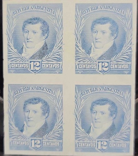 1893 argentina die proof - argentina,,