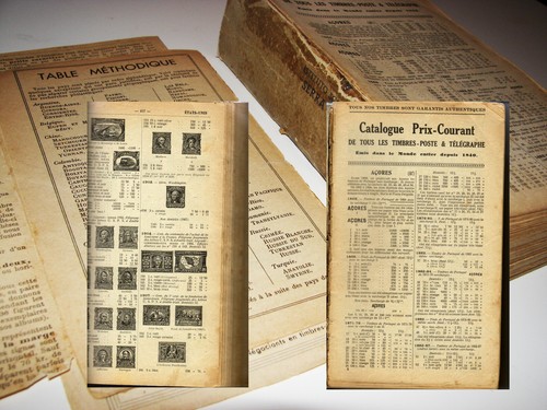 Antiker briefmarkenkatalog - antiker,