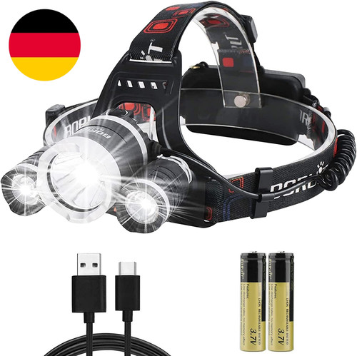 Boruit rj3000 stirnlampe led - stirnlampe,