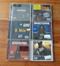 Eminem CD Set, Konvolut, 6 CD's, 8 Mile, Encore, D12, Marshall Mathers