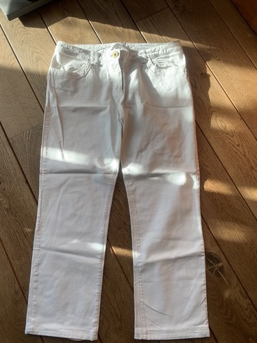 Weiße damenhose stoffhose - weiße,