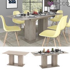 Esstisch Esszimmertisch ausziehbar Küche Dix 140 - 180 cm Sonoma Eiche Vicco