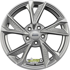 MAM RS6 silver painted 8x18