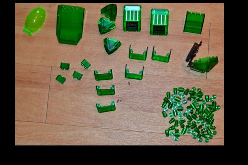 Lego kanzeln transparent grün - transparent,