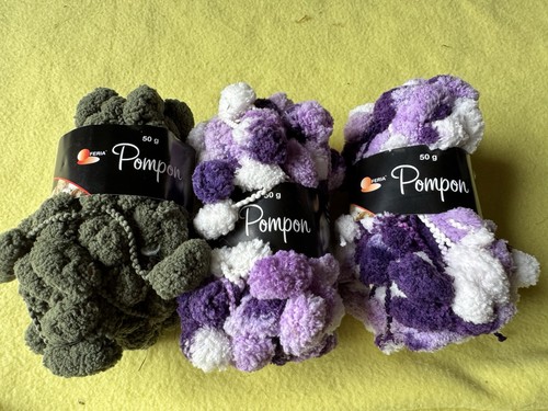 Neu 50g pomponwolle - neu,